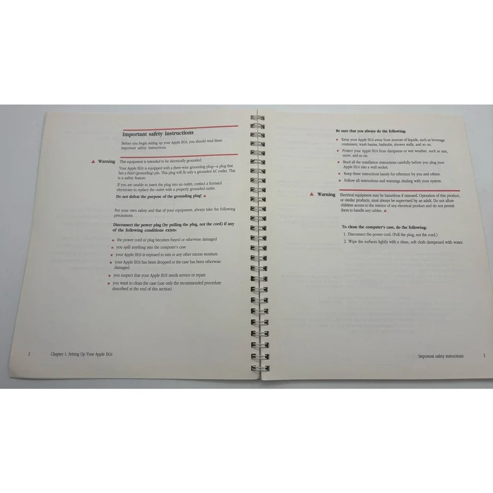 Getting Started With Your Apple IIgs Vintage Manual‎ Apple 1989
